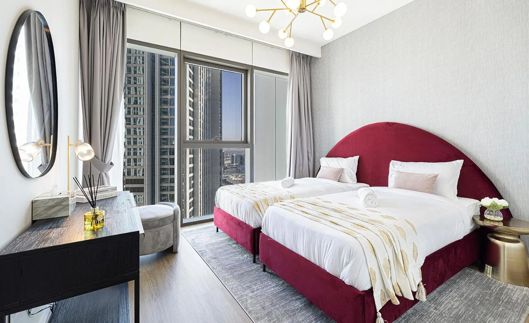Magnificent 3Br Amazing Burj Khalifa View Apartment Dubai 0*,